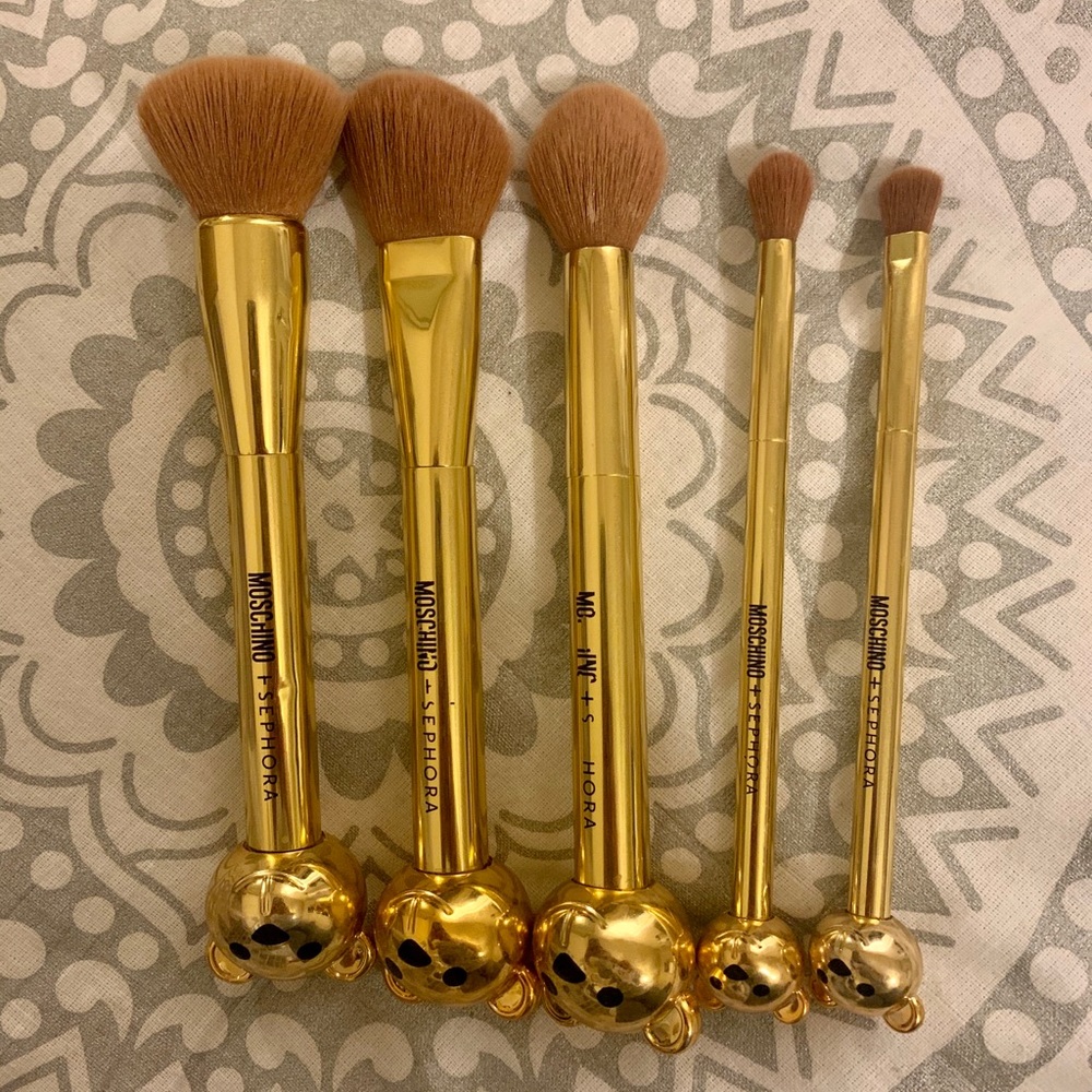 MOSCHINO X SEPHORA Bear Brush Set LIMITED EDITION!